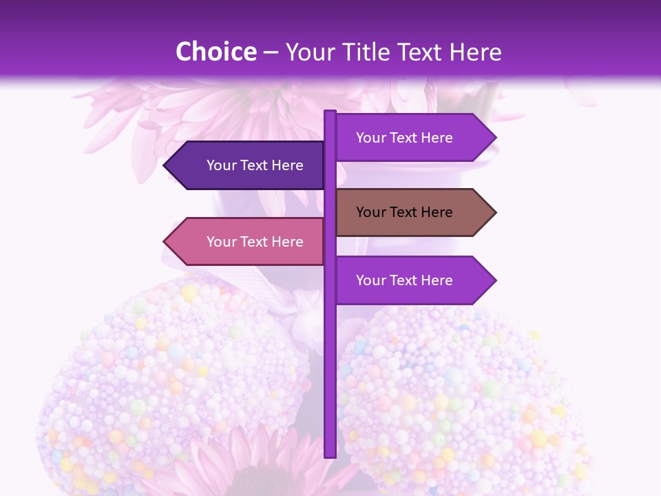 Pattern Bucket Spring PowerPoint Template