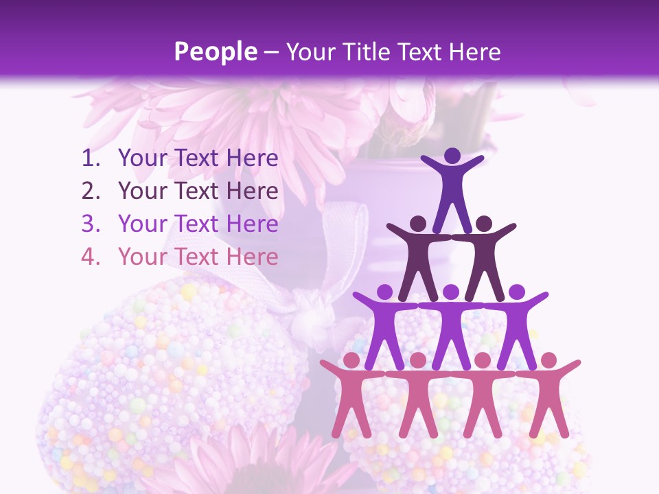 Pattern Bucket Spring PowerPoint Template