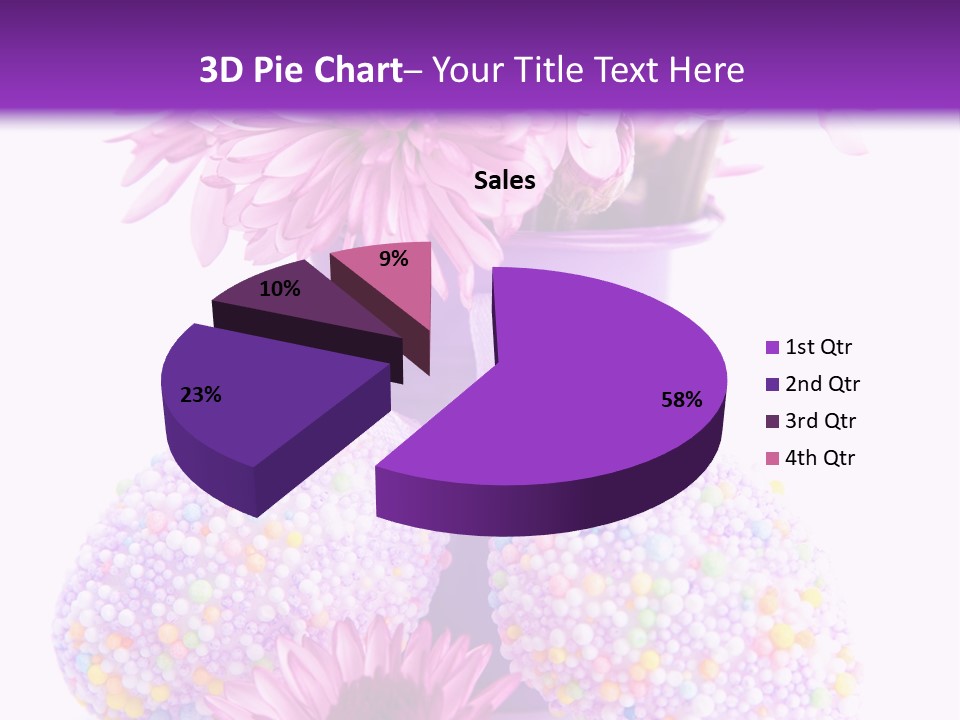Pattern Bucket Spring PowerPoint Template