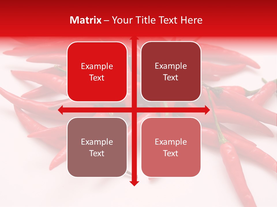 Schote Asien Chili PowerPoint Template