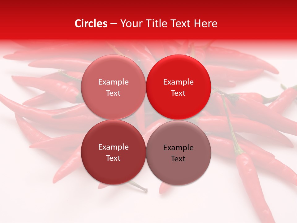 Schote Asien Chili PowerPoint Template