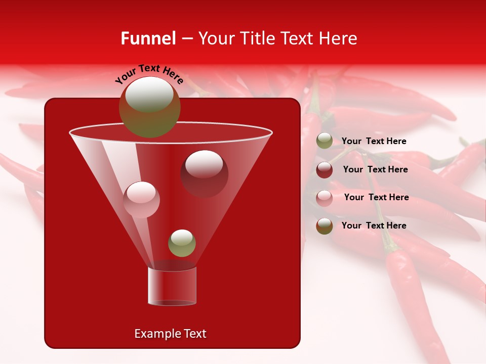 Schote Asien Chili PowerPoint Template