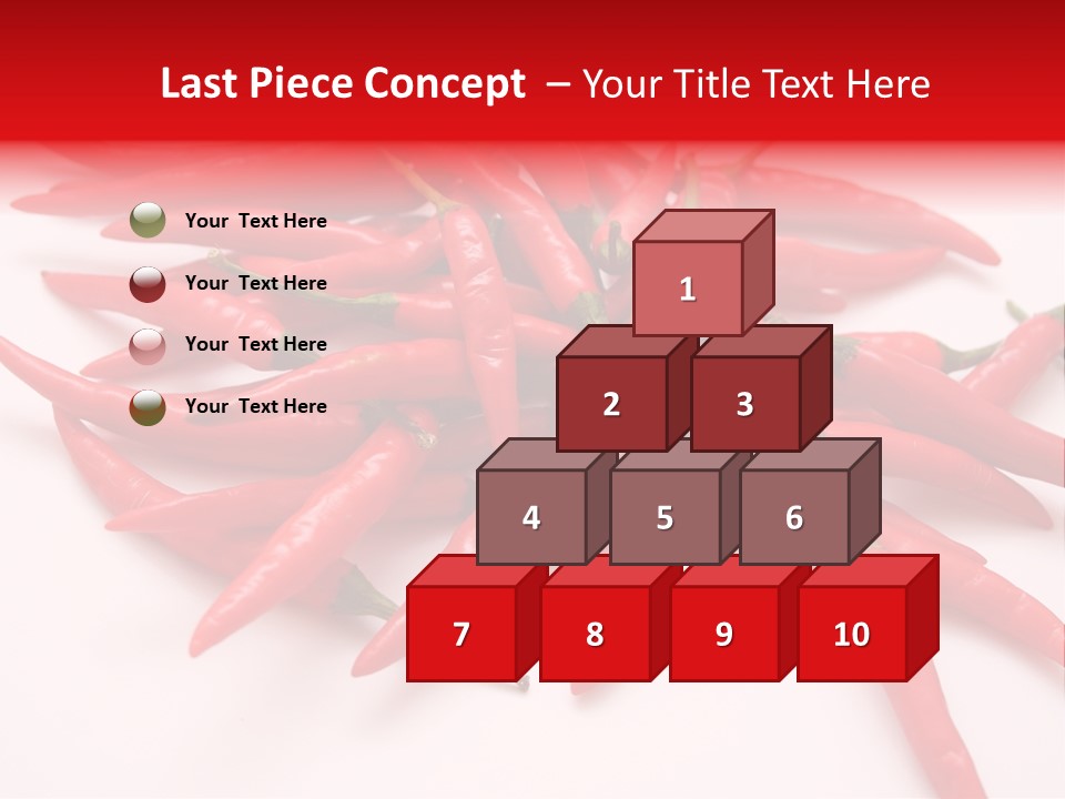 Schote Asien Chili PowerPoint Template