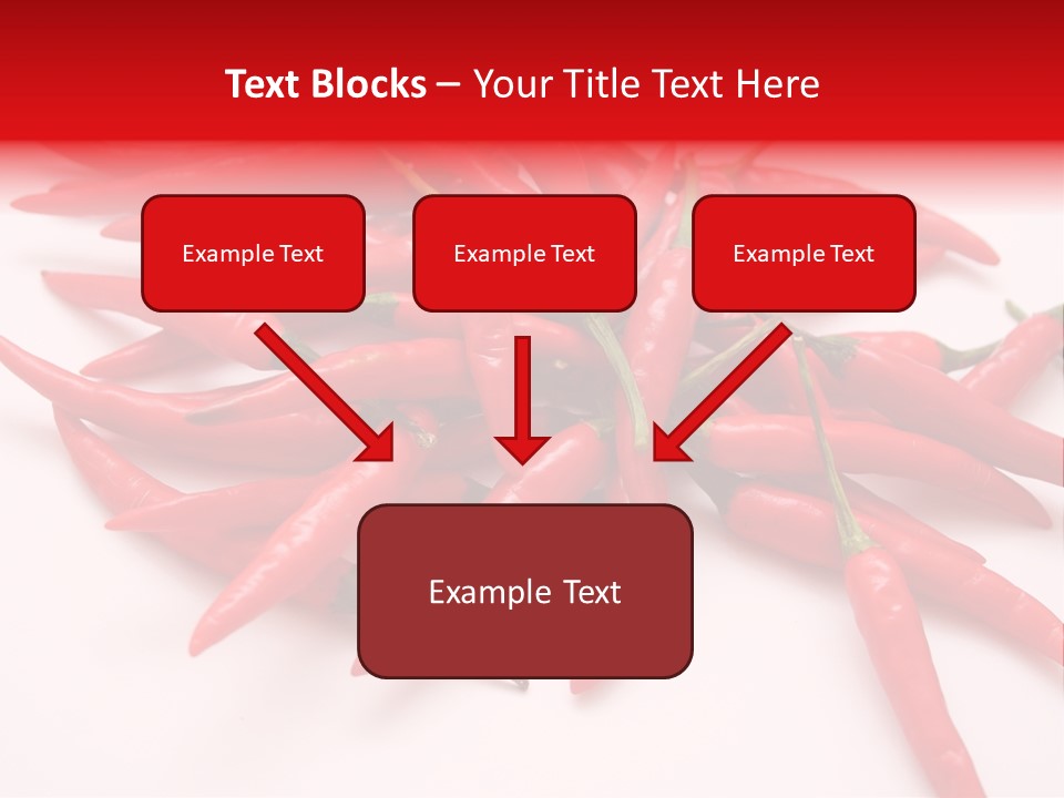 Schote Asien Chili PowerPoint Template
