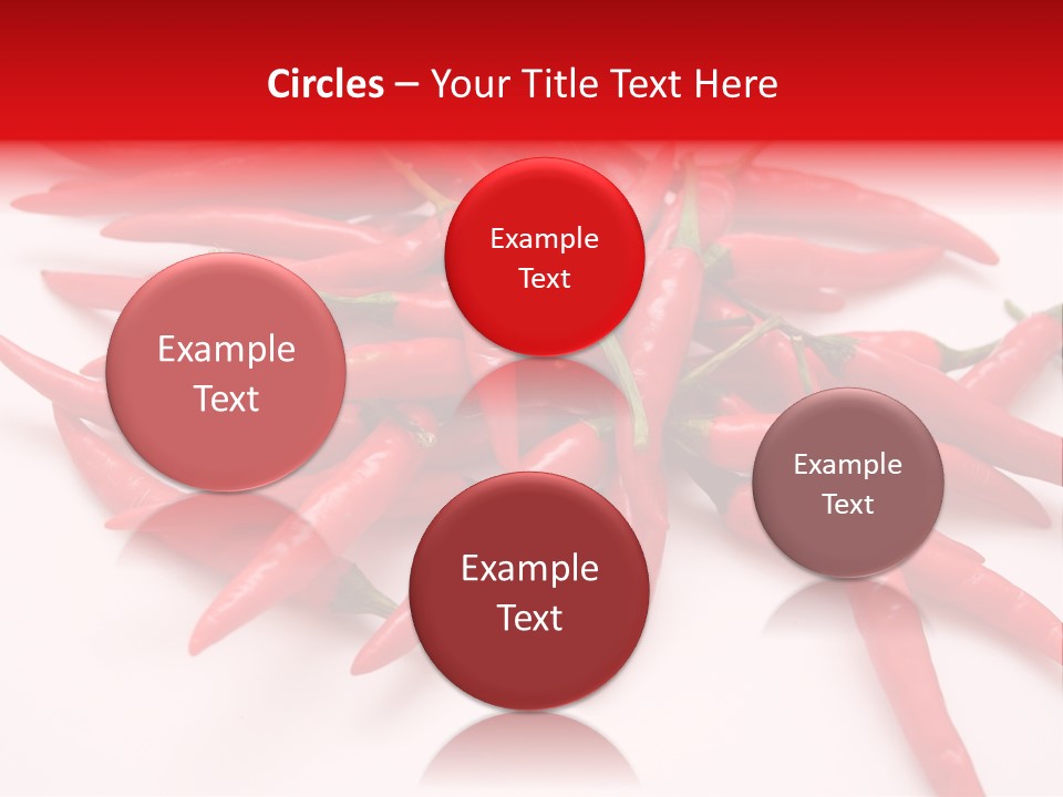 Schote Asien Chili PowerPoint Template