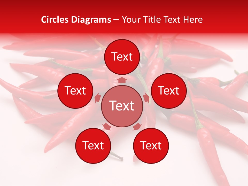 Schote Asien Chili PowerPoint Template