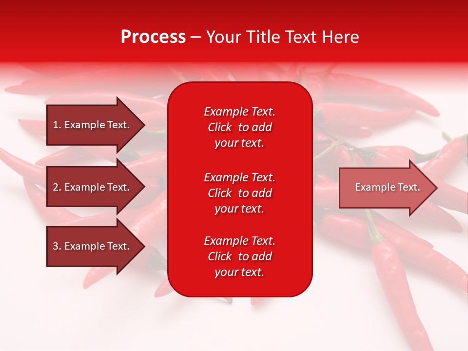 Schote Asien Chili PowerPoint Template