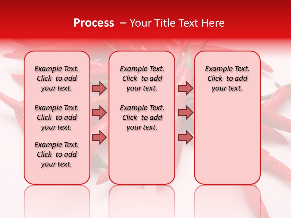 Schote Asien Chili PowerPoint Template