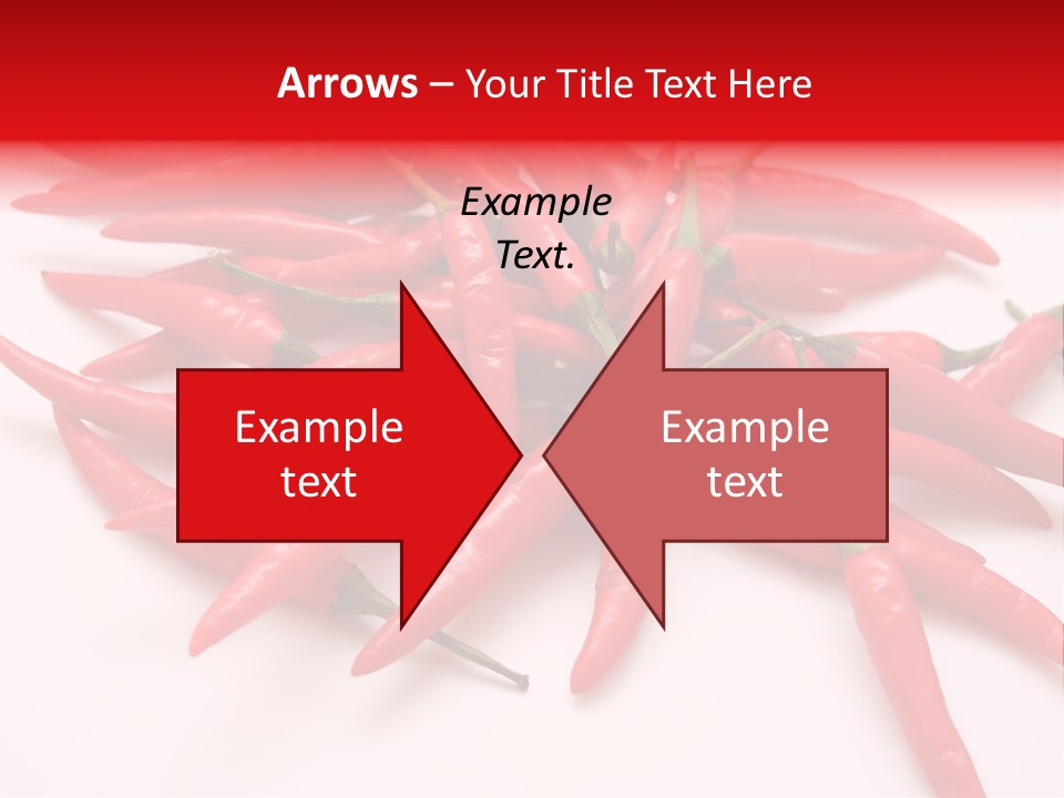 Schote Asien Chili PowerPoint Template