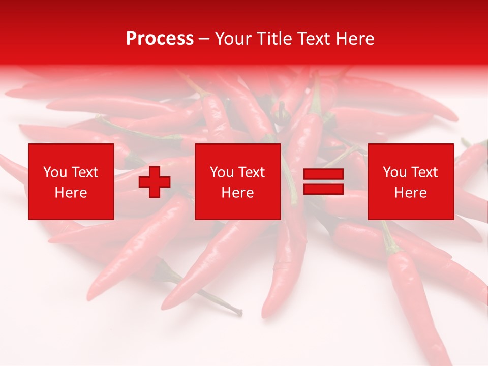 Schote Asien Chili PowerPoint Template