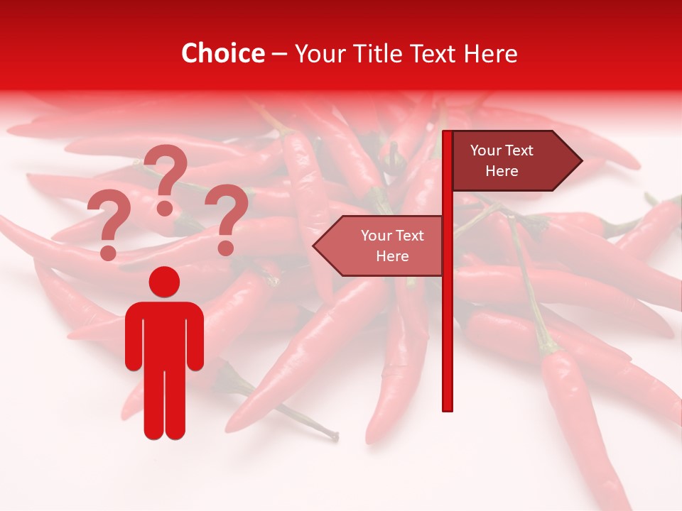 Schote Asien Chili PowerPoint Template