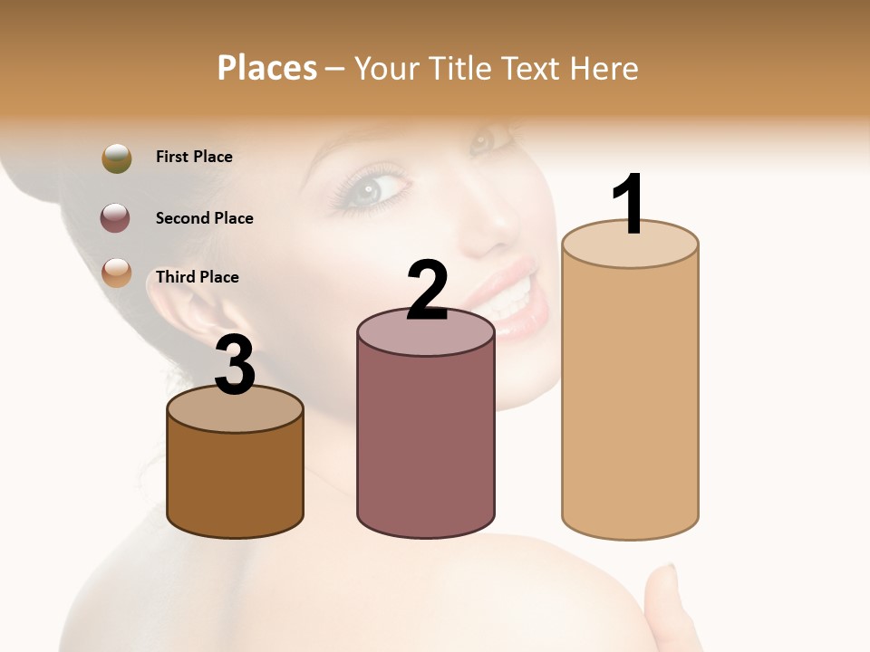 Eyes Pretty Natural PowerPoint Template