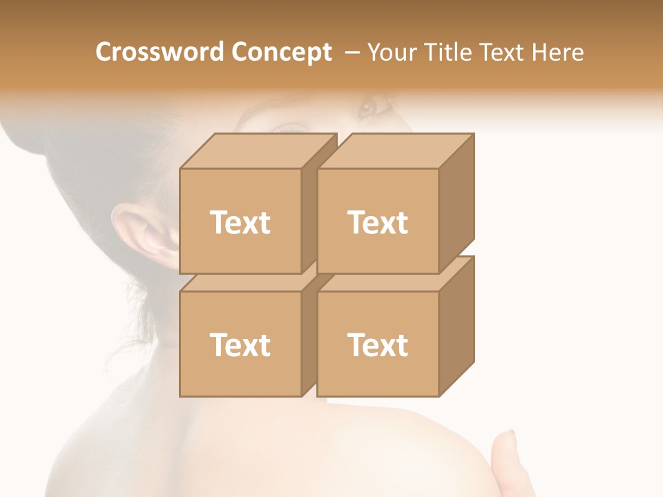 Eyes Pretty Natural PowerPoint Template