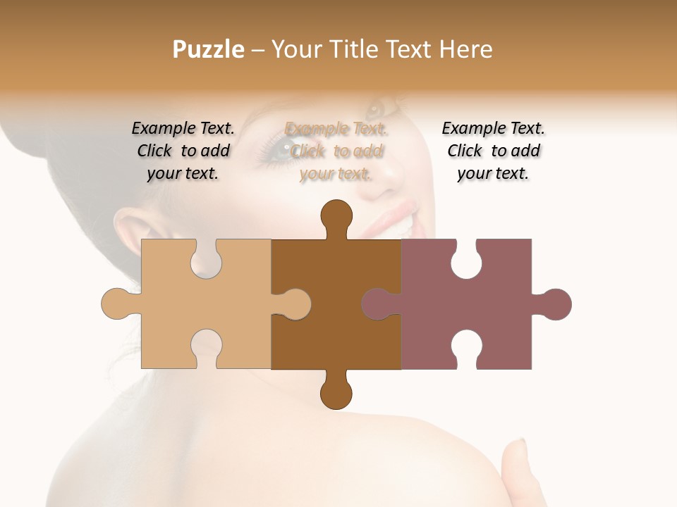 Eyes Pretty Natural PowerPoint Template