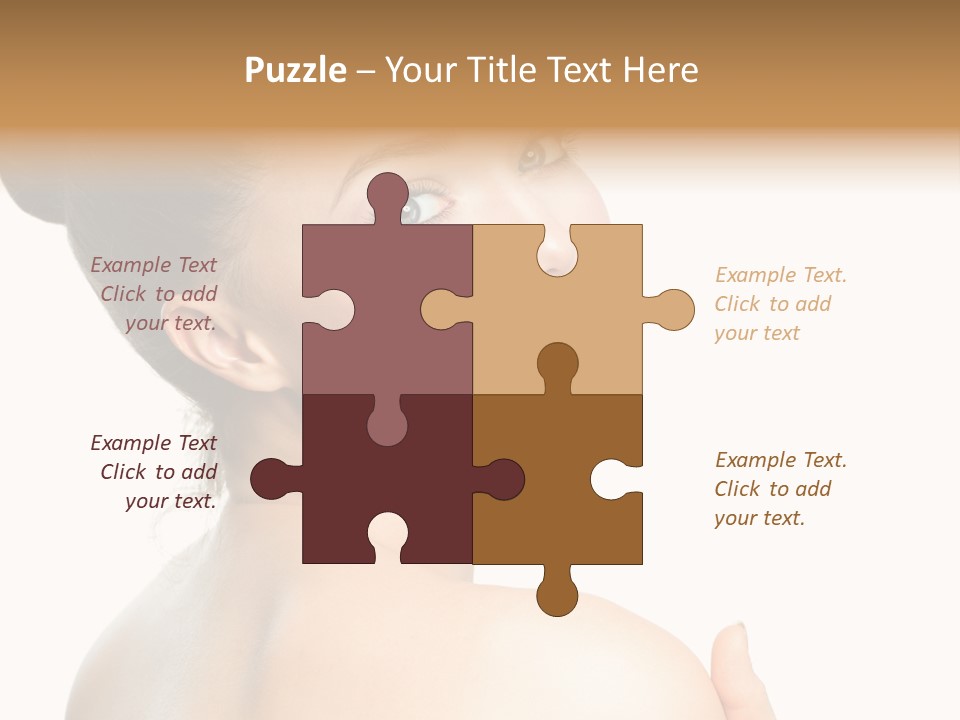 Eyes Pretty Natural PowerPoint Template