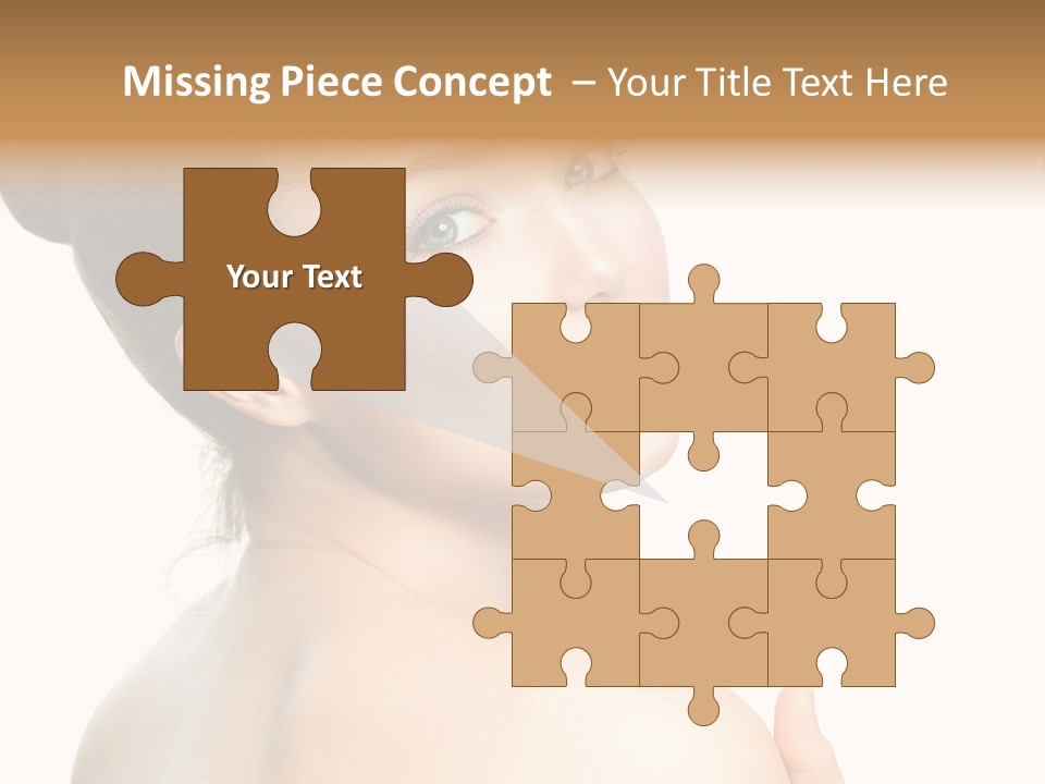 Eyes Pretty Natural PowerPoint Template