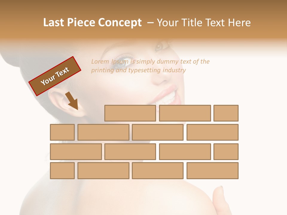 Eyes Pretty Natural PowerPoint Template