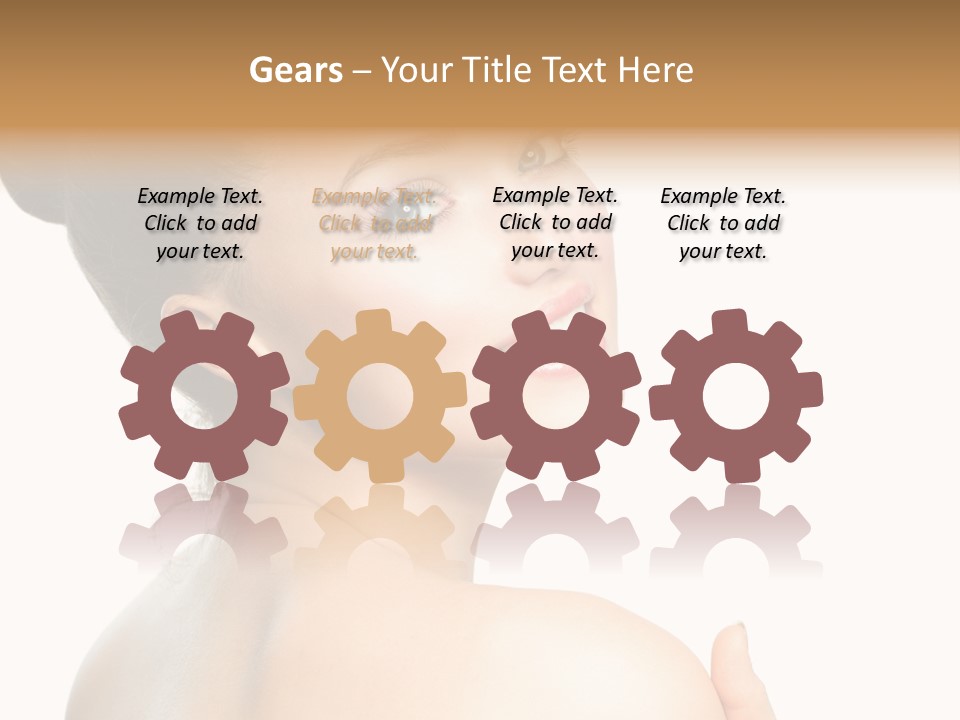 Eyes Pretty Natural PowerPoint Template