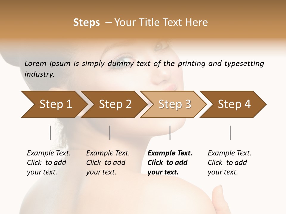 Eyes Pretty Natural PowerPoint Template