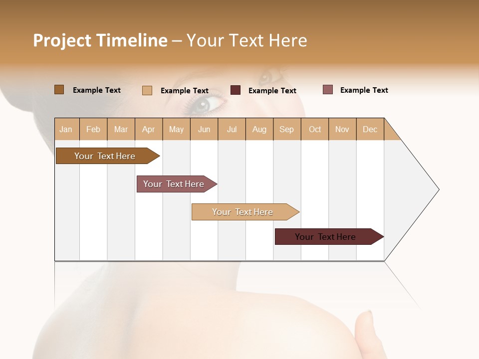 Eyes Pretty Natural PowerPoint Template
