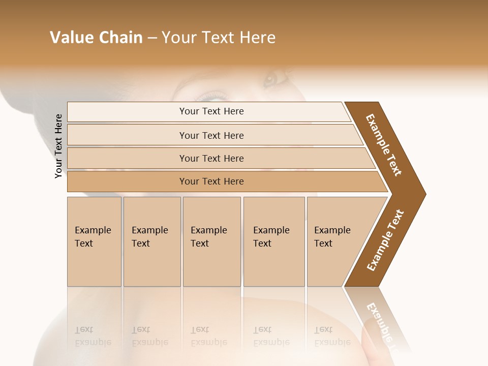 Eyes Pretty Natural PowerPoint Template