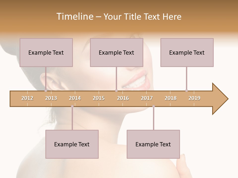 Eyes Pretty Natural PowerPoint Template
