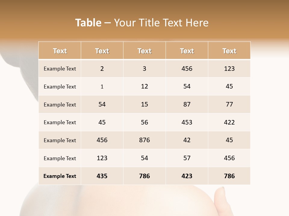 Eyes Pretty Natural PowerPoint Template