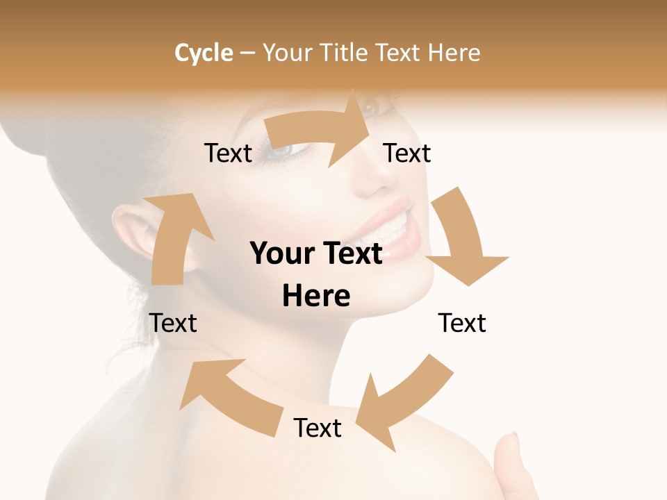 Eyes Pretty Natural PowerPoint Template