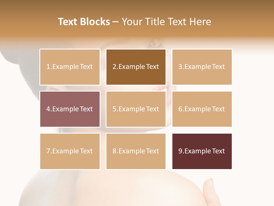 Eyes Pretty Natural PowerPoint Template