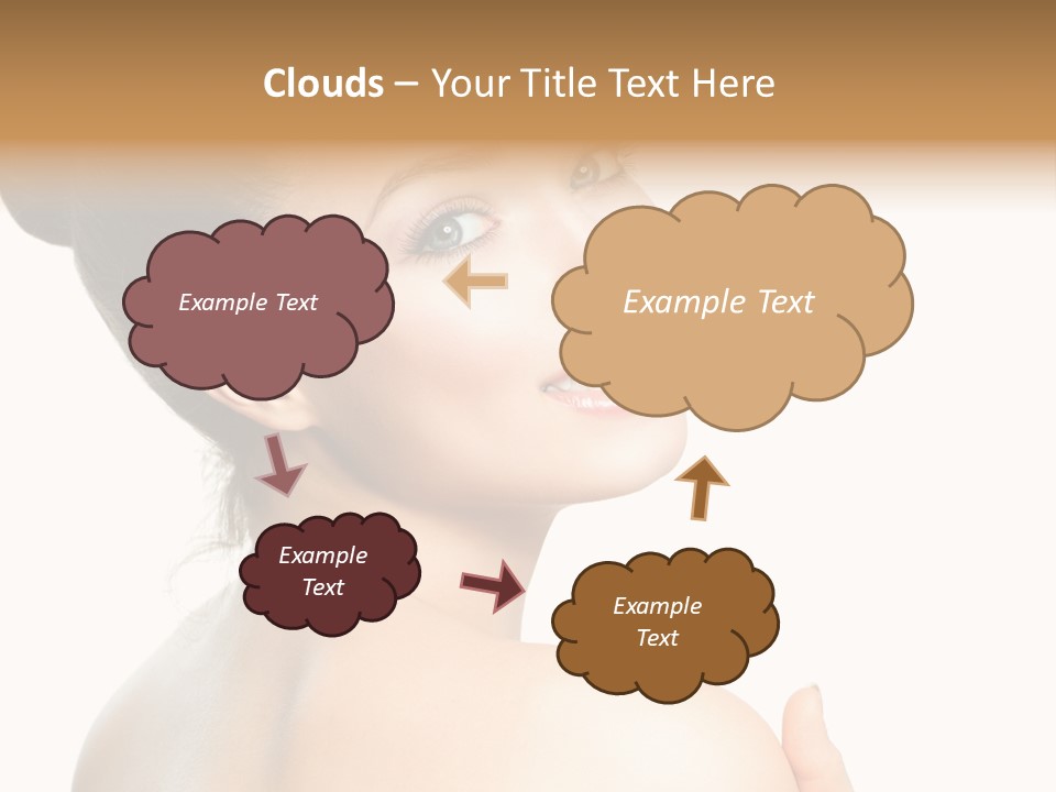 Eyes Pretty Natural PowerPoint Template