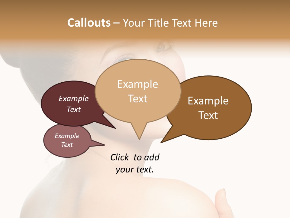 Eyes Pretty Natural PowerPoint Template