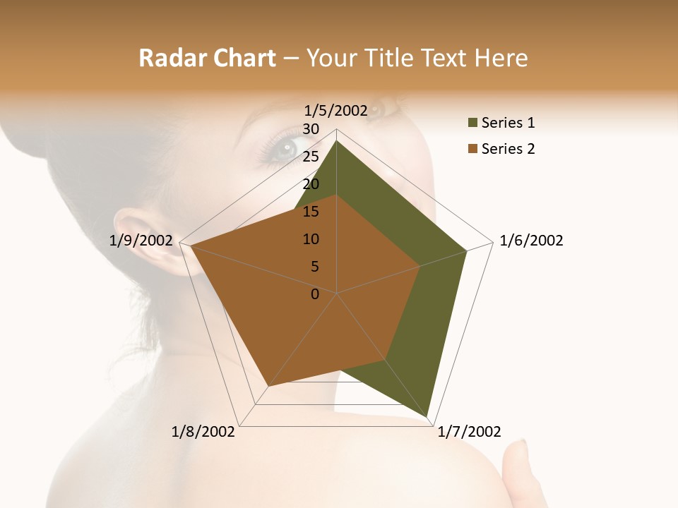 Eyes Pretty Natural PowerPoint Template