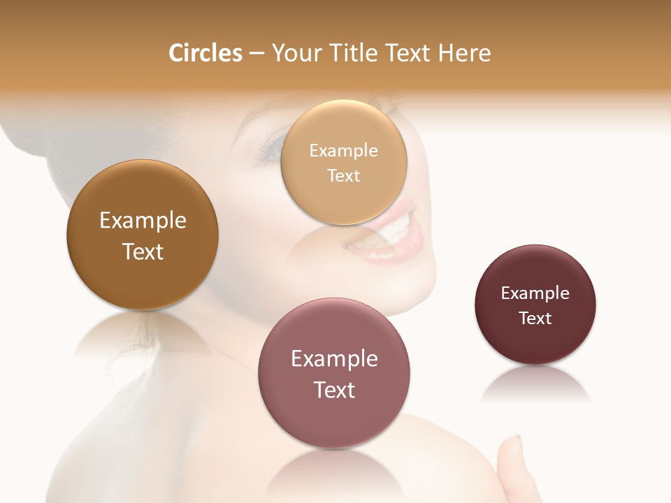 Eyes Pretty Natural PowerPoint Template