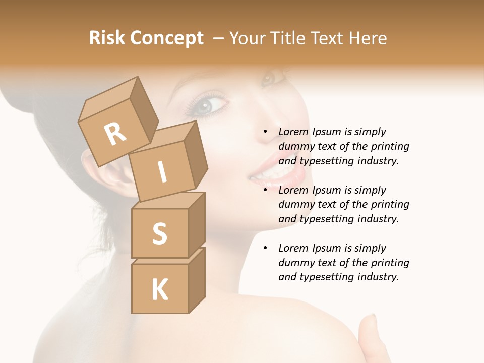 Eyes Pretty Natural PowerPoint Template