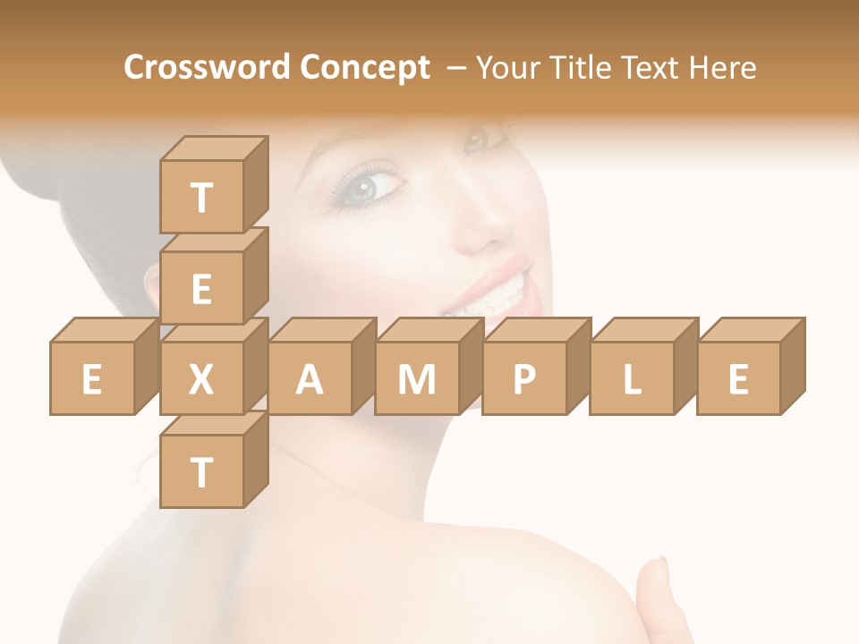 Eyes Pretty Natural PowerPoint Template