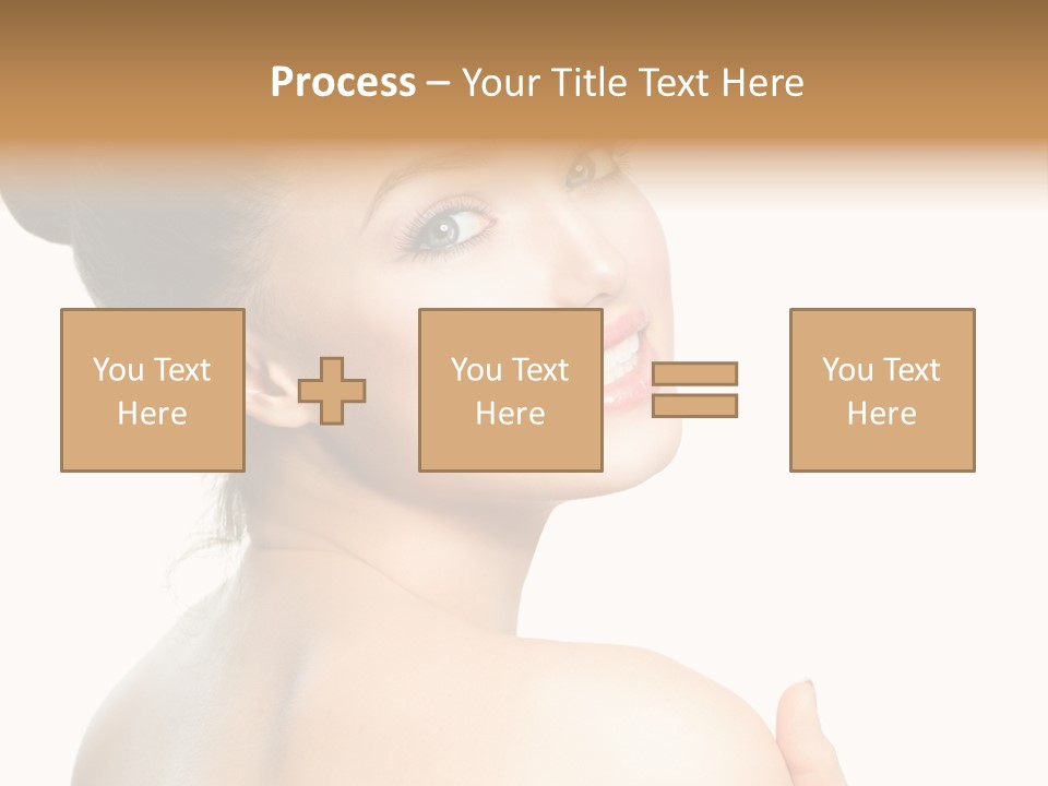Eyes Pretty Natural PowerPoint Template