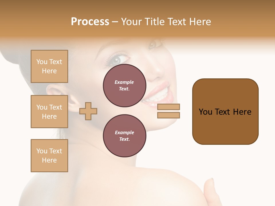 Eyes Pretty Natural PowerPoint Template