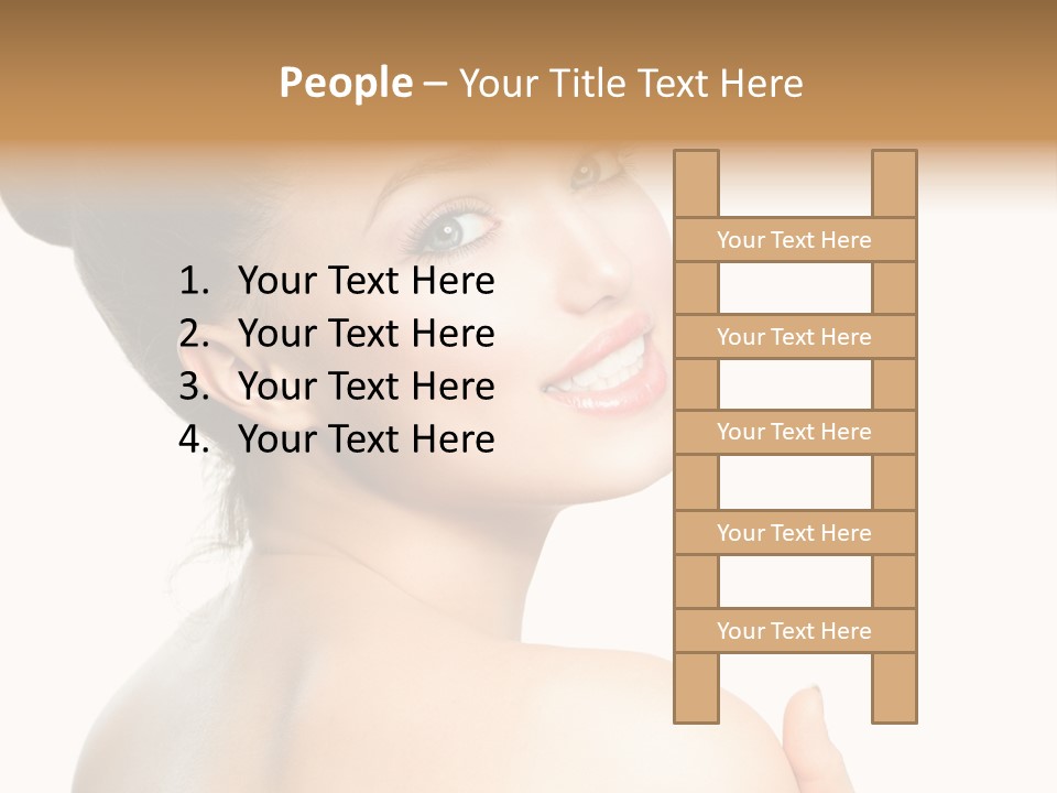 Eyes Pretty Natural PowerPoint Template