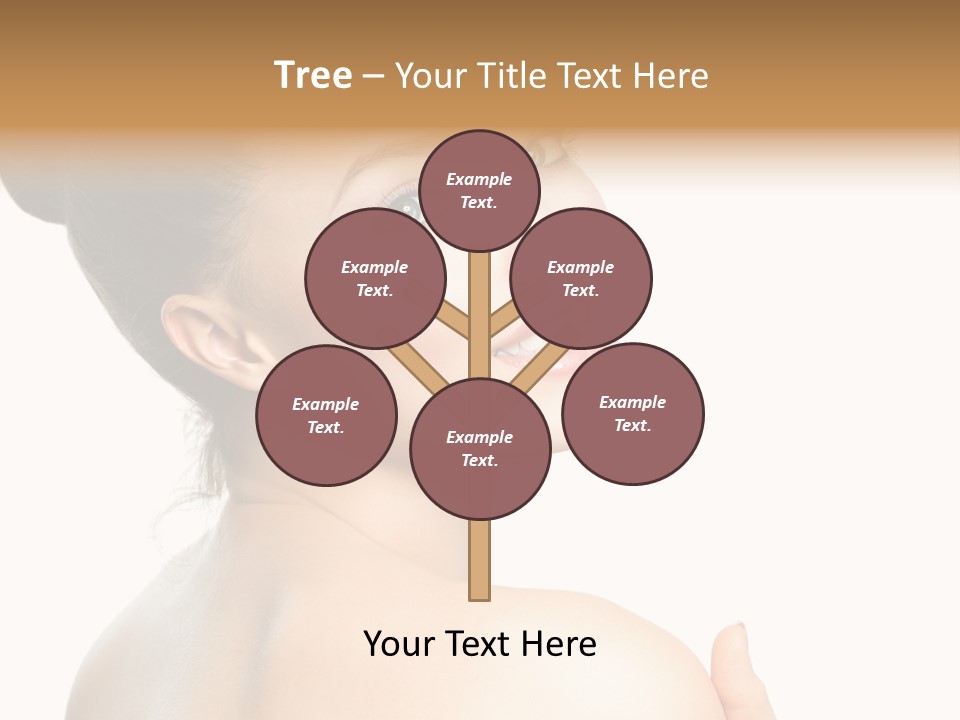 Eyes Pretty Natural PowerPoint Template