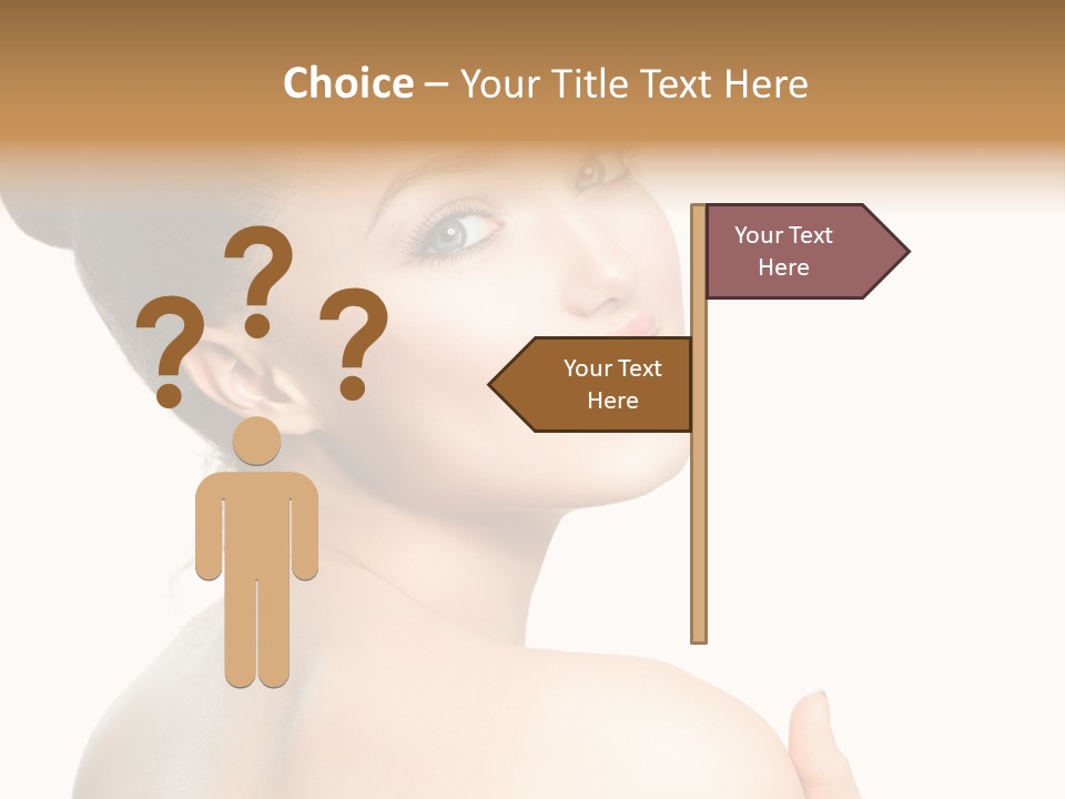 Eyes Pretty Natural PowerPoint Template