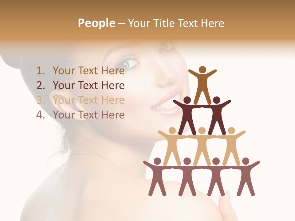 Eyes Pretty Natural PowerPoint Template