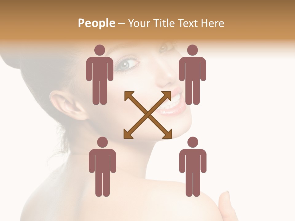 Eyes Pretty Natural PowerPoint Template