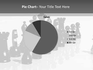 Single Strategy Chess PowerPoint Template