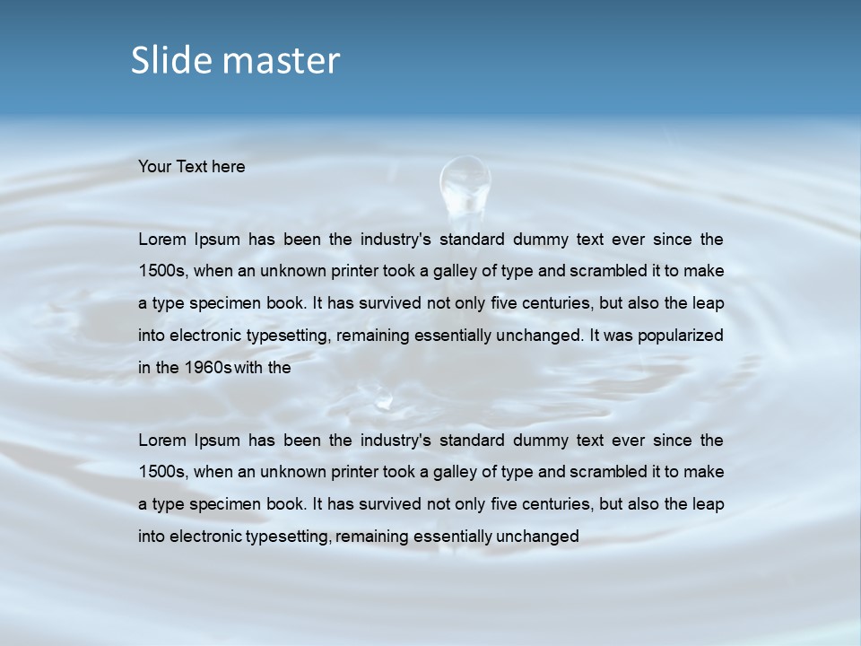 Closeup Forest Macro PowerPoint Template