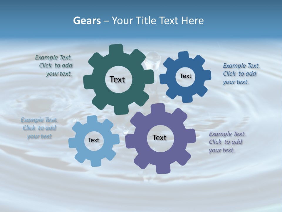 Closeup Forest Macro PowerPoint Template