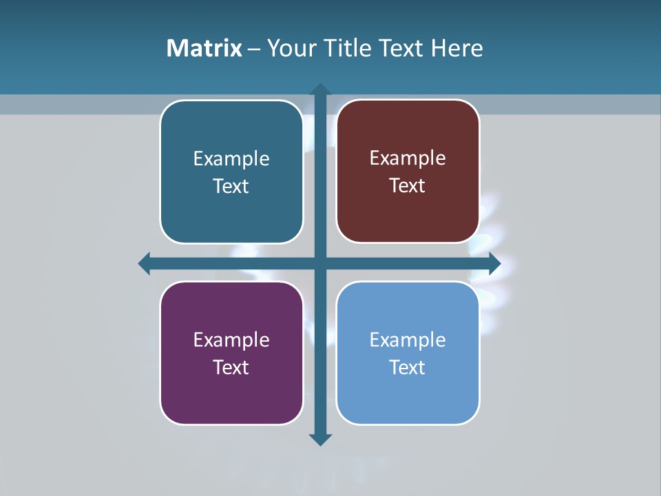 Kitchen Burn Oval PowerPoint Template