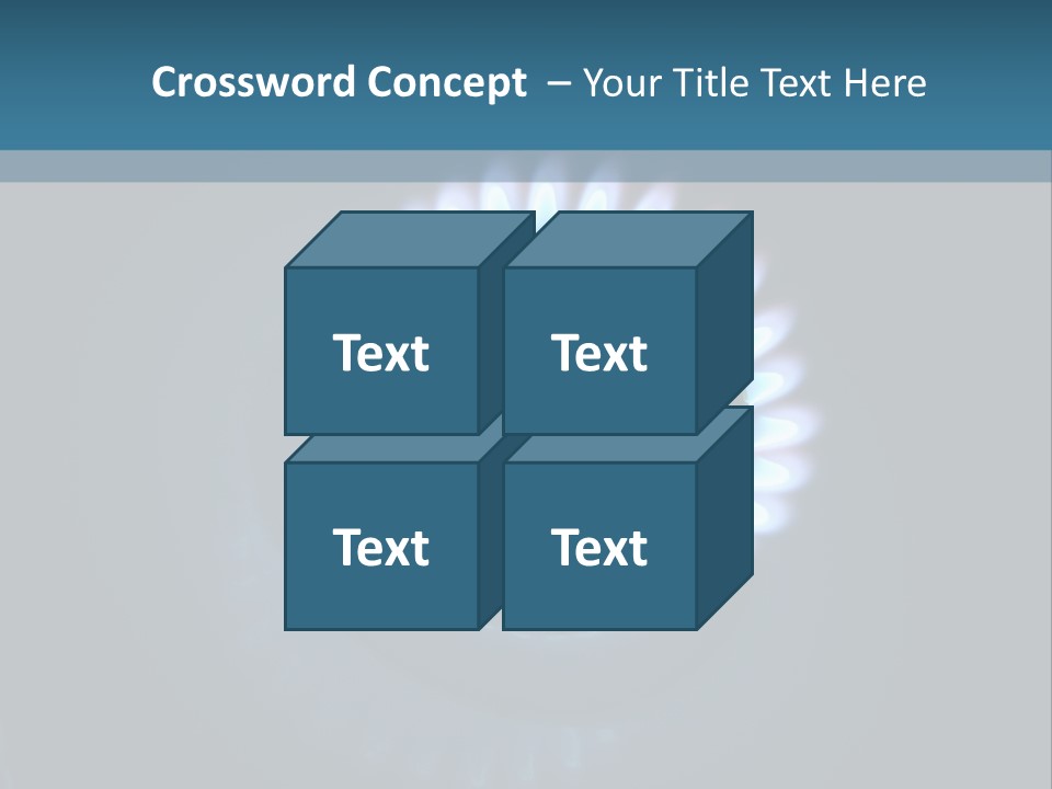 Kitchen Burn Oval PowerPoint Template