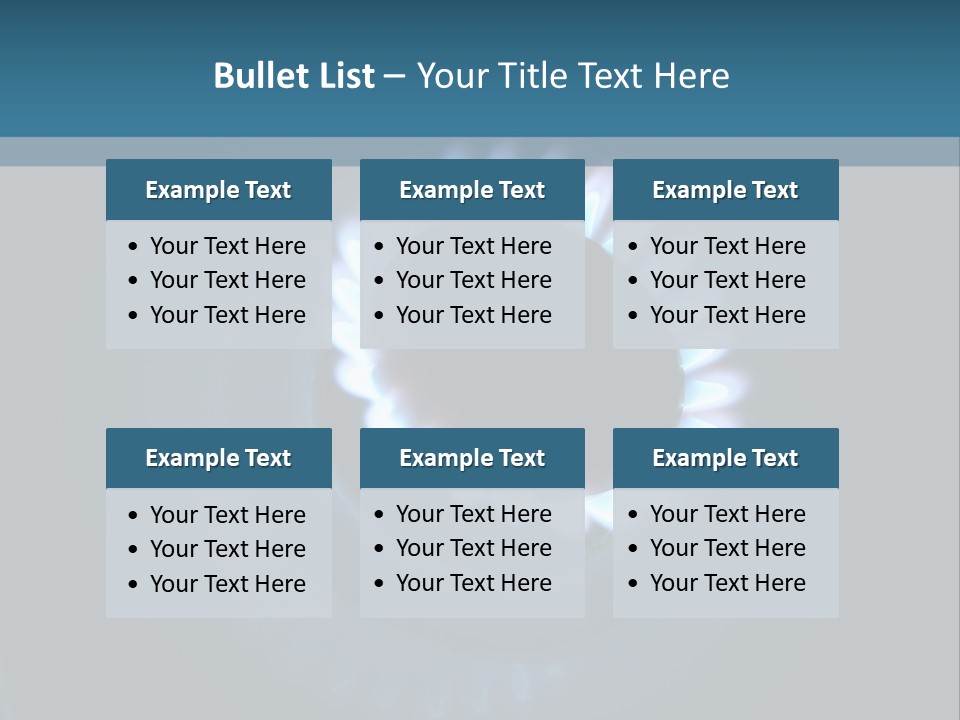Kitchen Burn Oval PowerPoint Template