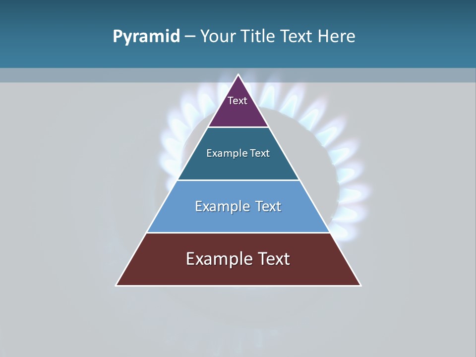 Kitchen Burn Oval PowerPoint Template