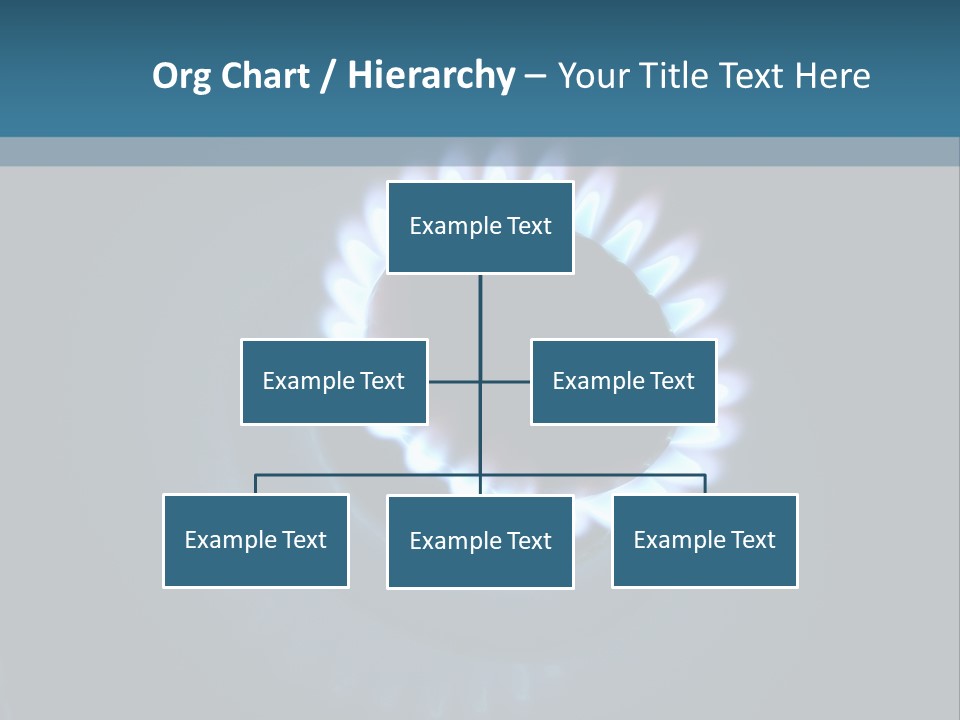 Kitchen Burn Oval PowerPoint Template